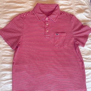 Vineyard Vines Youth Boy Polo (Medium, 12-14)